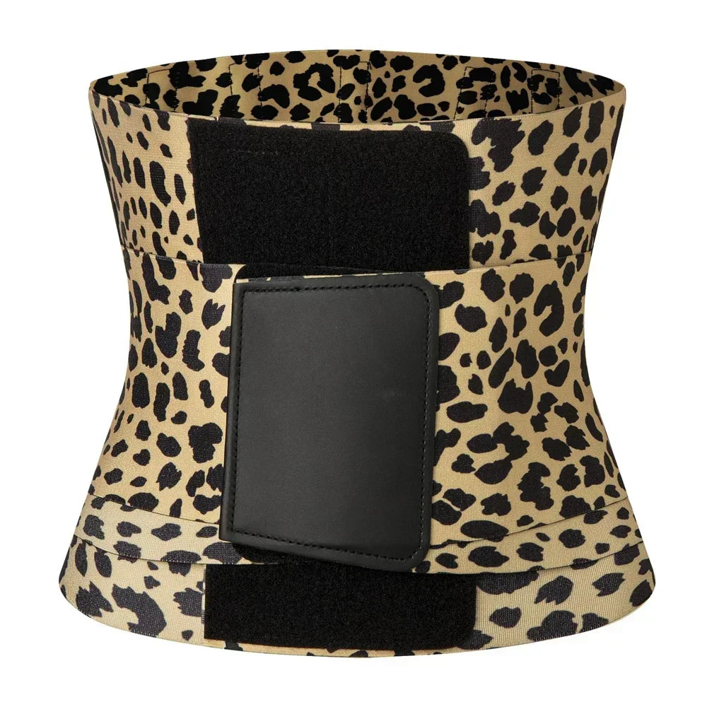 BellyEase Leopard Waist Support Belt — product detail