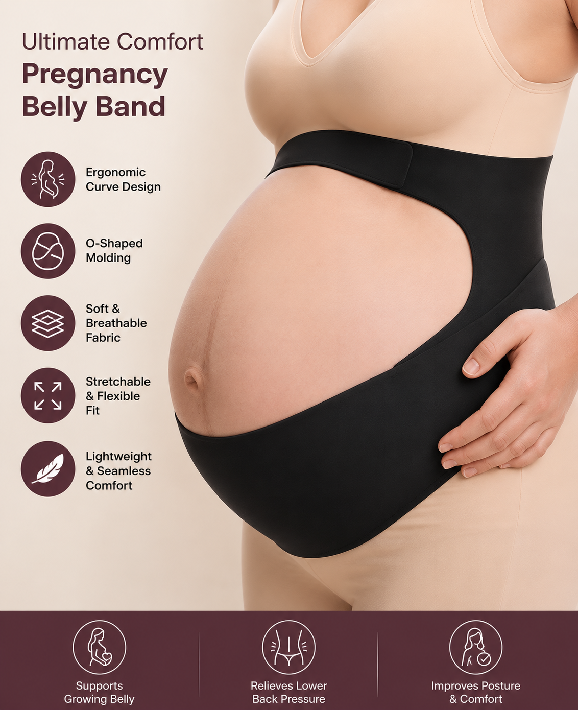 BellyEase™ Ergonest Maternity Support Belt