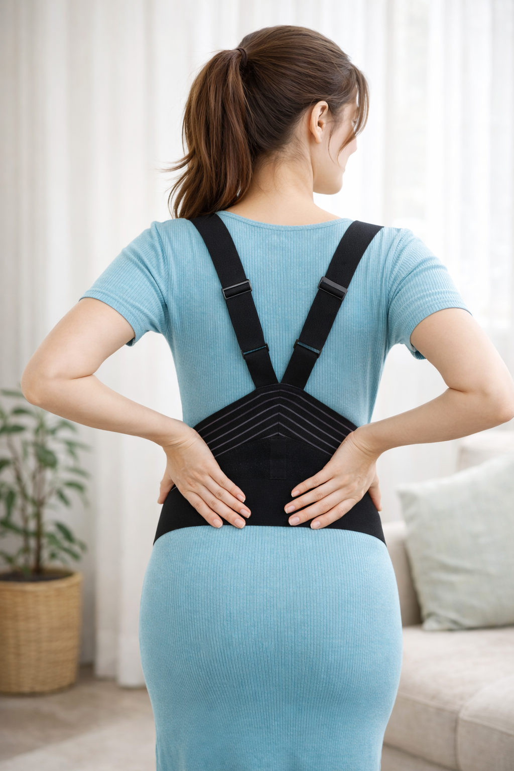 BellyEase™ BumpSupport Belt — Comfortable Pregnancy Belly & Back Support