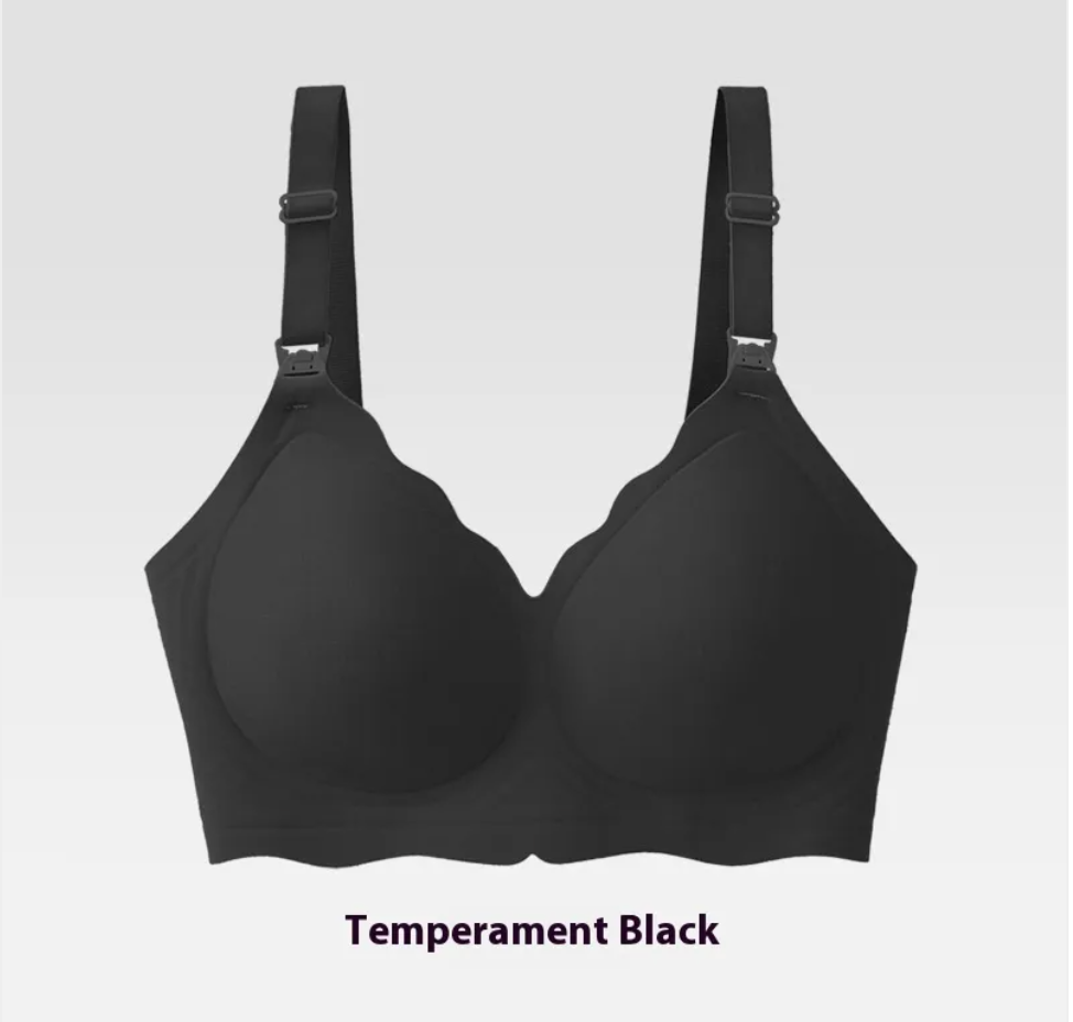 BellyEase™ Strip Nursing Bra — Lightweight Wire-Free Comfort for Breastfeeding Moms