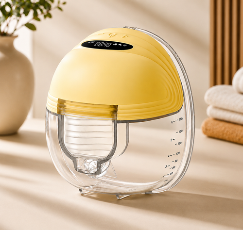 Belly Ease™  Yellow GentleFlow Breast Pump