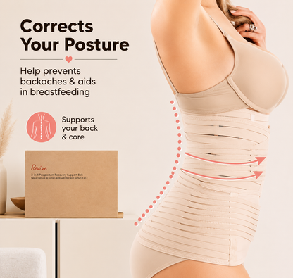 BellyEase™ Postpartum Belly Wrap — Adjustable Comfort Support for New Moms