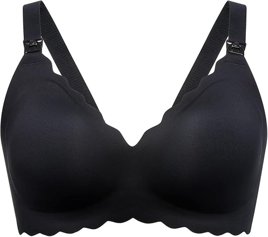 BellyEase™ Strip Nursing Bra — Lightweight Wire-Free Comfort for Breastfeeding Moms
