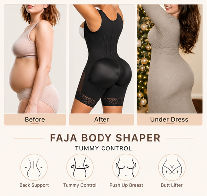 BellyEase™ SculptFit Postpartum Support Suit | Full-Body Recovery for New Moms