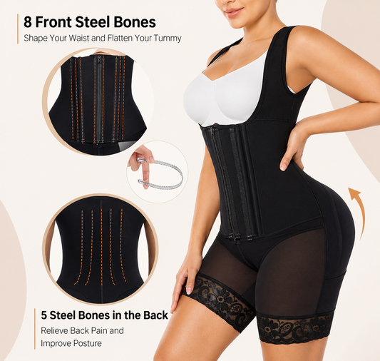 BellyEase™ SculptFit Postpartum Support Suit | Full-Body Recovery for New Moms