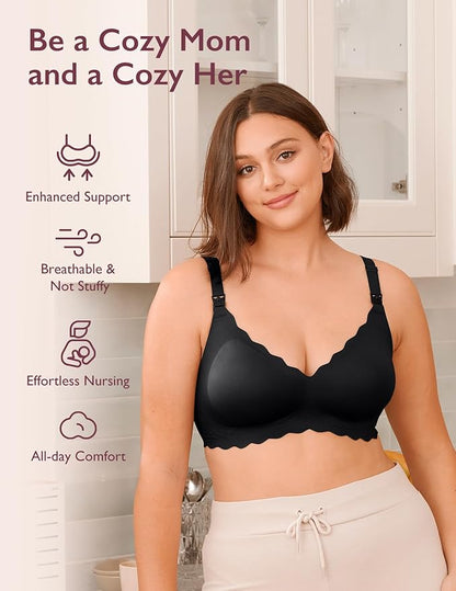 BellyEase™ Strip Nursing Bra
