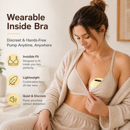 Belly Ease™ S21 Yellow GentleFlow Breast Pump