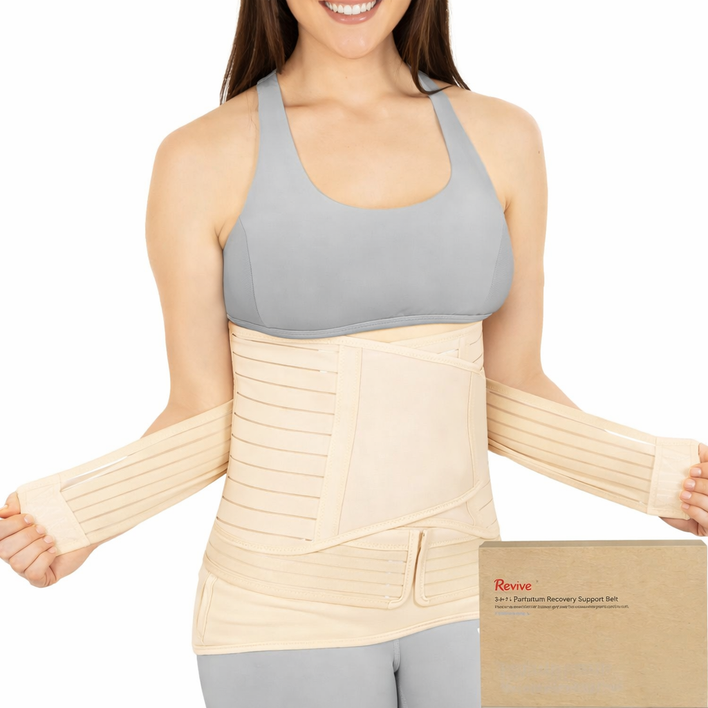 BellyEase™ Postpartum Belly Wrap | #1 C-Section Recovery Belt | Doctor Recommended for New Moms
