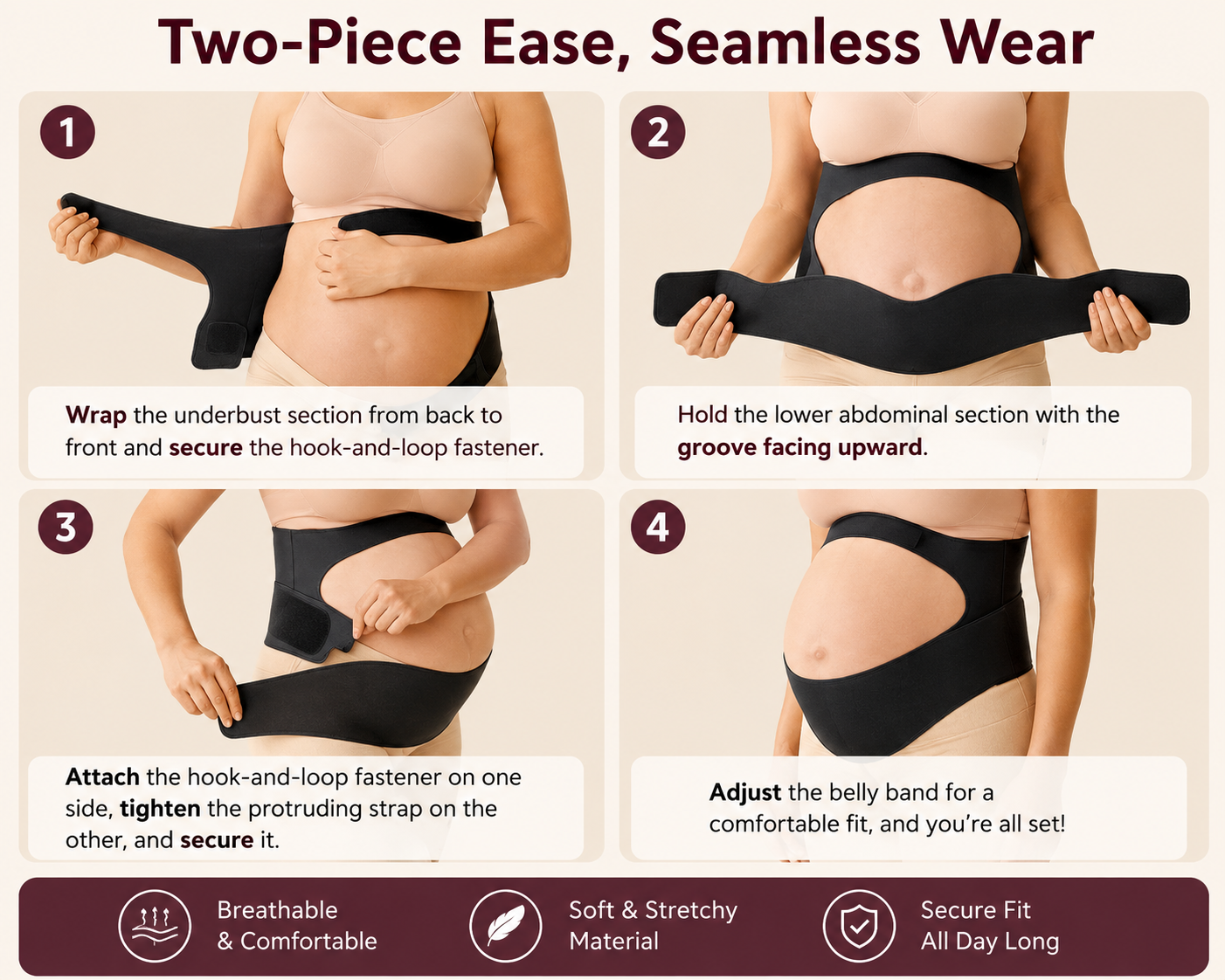 BellyEase™ Ergonest Maternity Support Belt