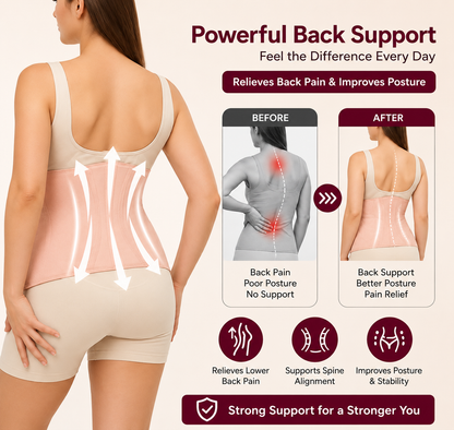 BellyEase™ ErgoWrap — 360° Adjustable Comfort Belt for New Moms