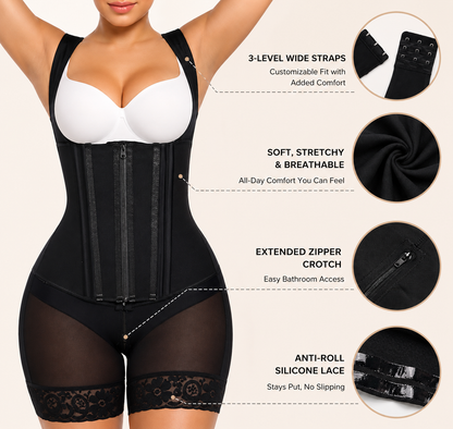 BellyEase™ SculptFit Postpartum Support Suit | Full-Body Recovery for New Moms
