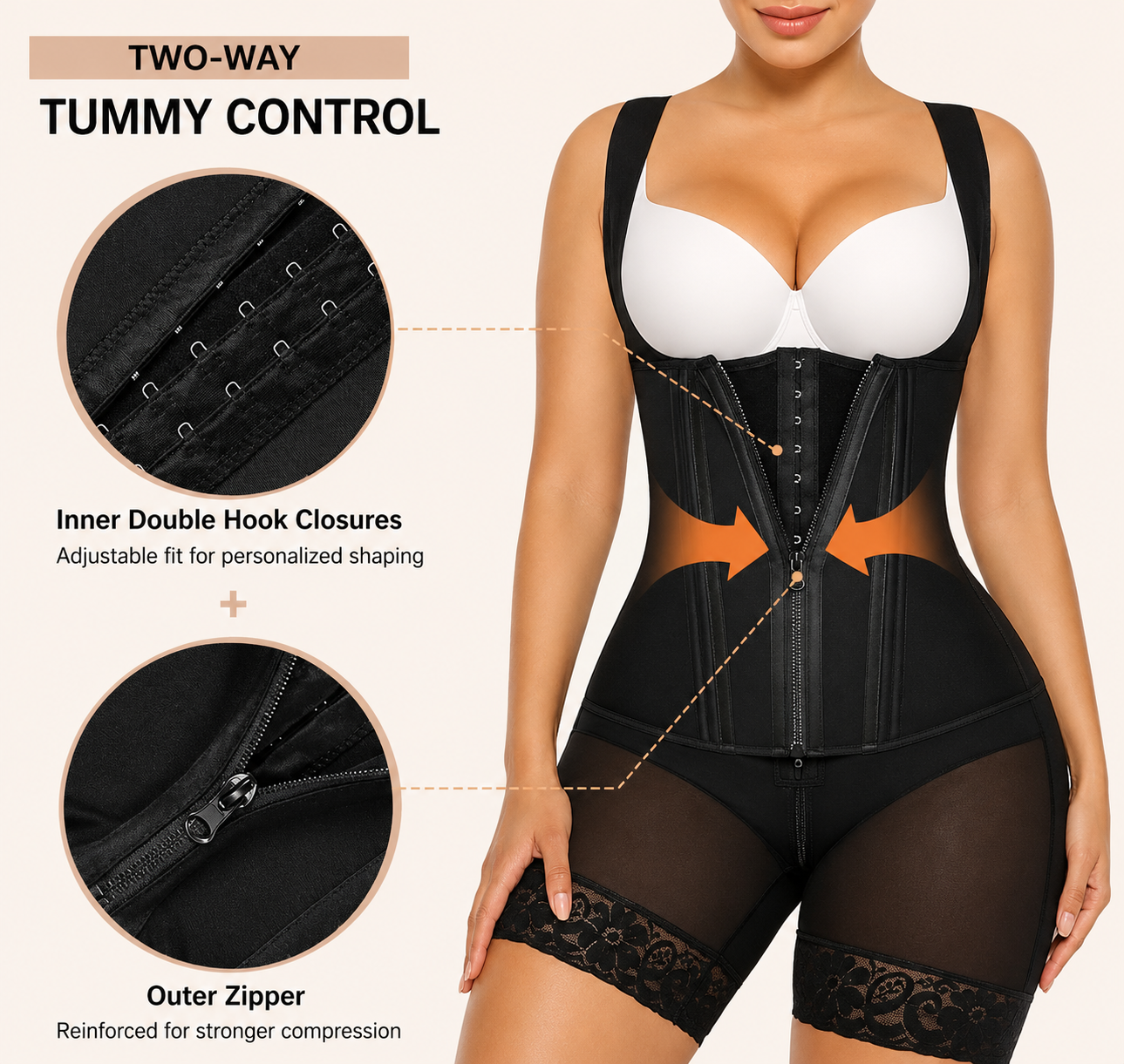 BellyEase™ SculptFit Postpartum Support Suit | Full-Body Recovery for New Moms