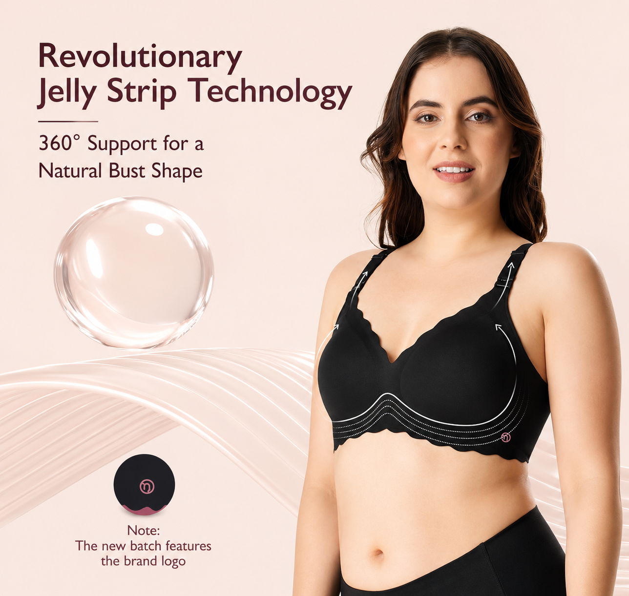 BellyEase™ Strip Nursing Bra