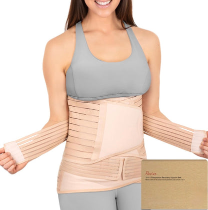 BellyEase™ Postpartum Belly Wrap | #1 C-Section Recovery Belt | Doctor Recommended for New Moms