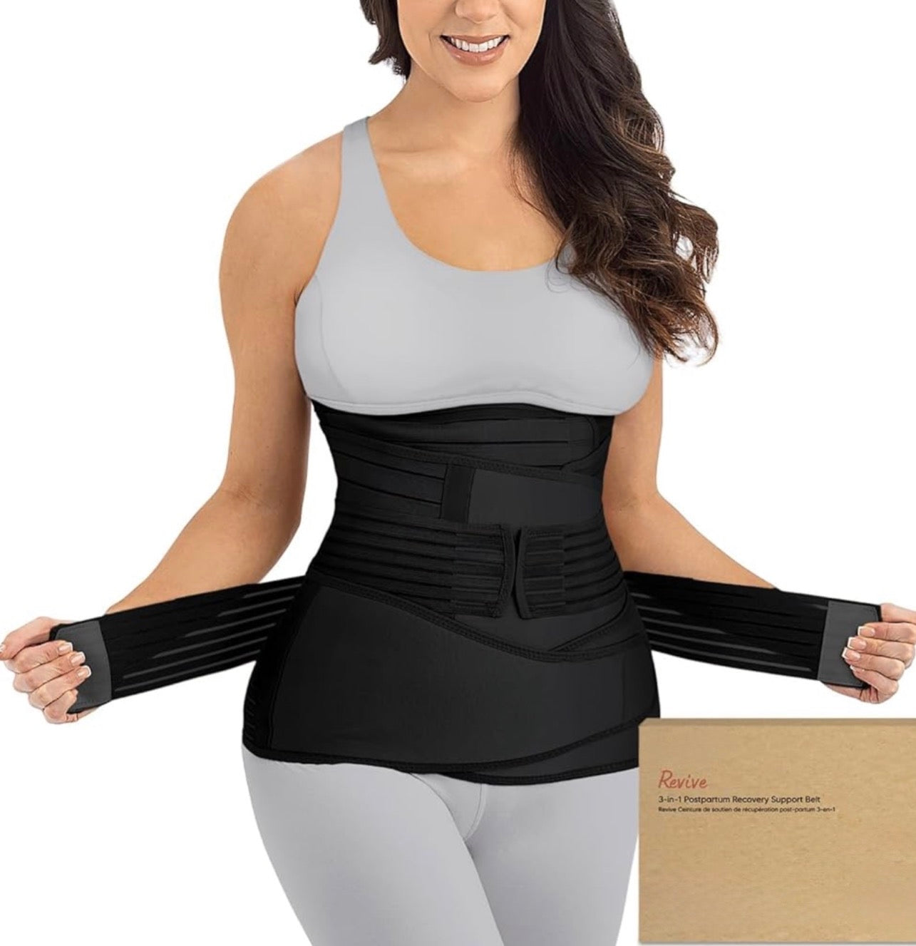 BellyEase™ Postpartum Belly Wrap | #1 C-Section Recovery Belt | Doctor Recommended for New Moms