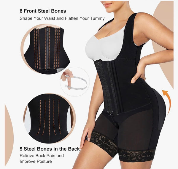 BellyEase™ SculptFit Postpartum Support Suit | Full-Body Recovery for New Moms
