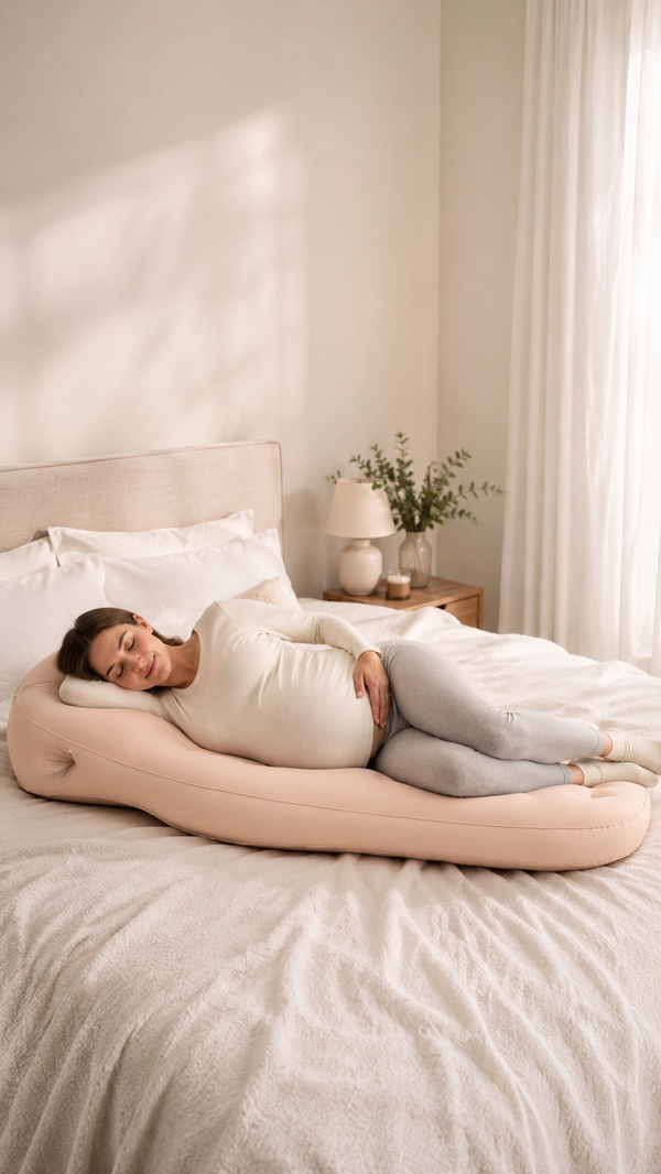 BellyEase™ O-Shape Full Body Pregnancy Pillow — 170cm Maternity Support Pillow