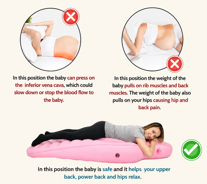 BellyEase™ O-Shape Full Body Pregnancy Pillow — 170cm Maternity Support Pillow