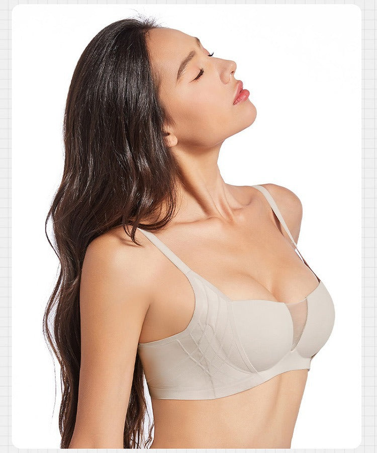 BellyEase™ 3D Velvet Jelly Bra — Wireless Comfort & Soft Support for Everyday Wear
