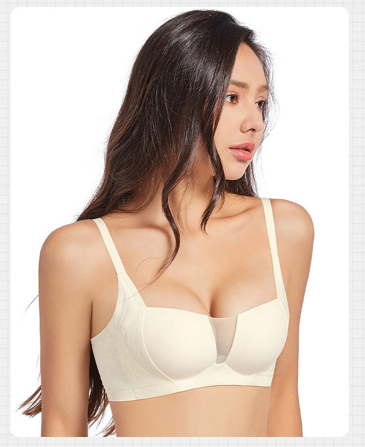 BellyEase™ 3D Velvet Jelly Bra — Wireless Comfort & Soft Support for Everyday Wear