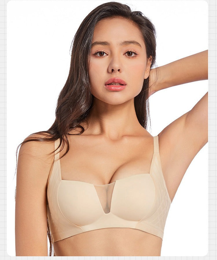 BellyEase™ 3D Velvet Jelly Bra — Wireless Comfort & Soft Support for Everyday Wear