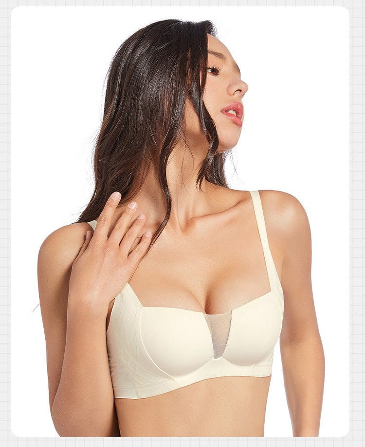 BellyEase™ 3D Velvet Jelly Bra — Wireless Comfort & Soft Support for Everyday Wear