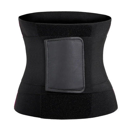 BellyEase Leopard Waist Support Belt — designed to sit flat and smooth under clothing