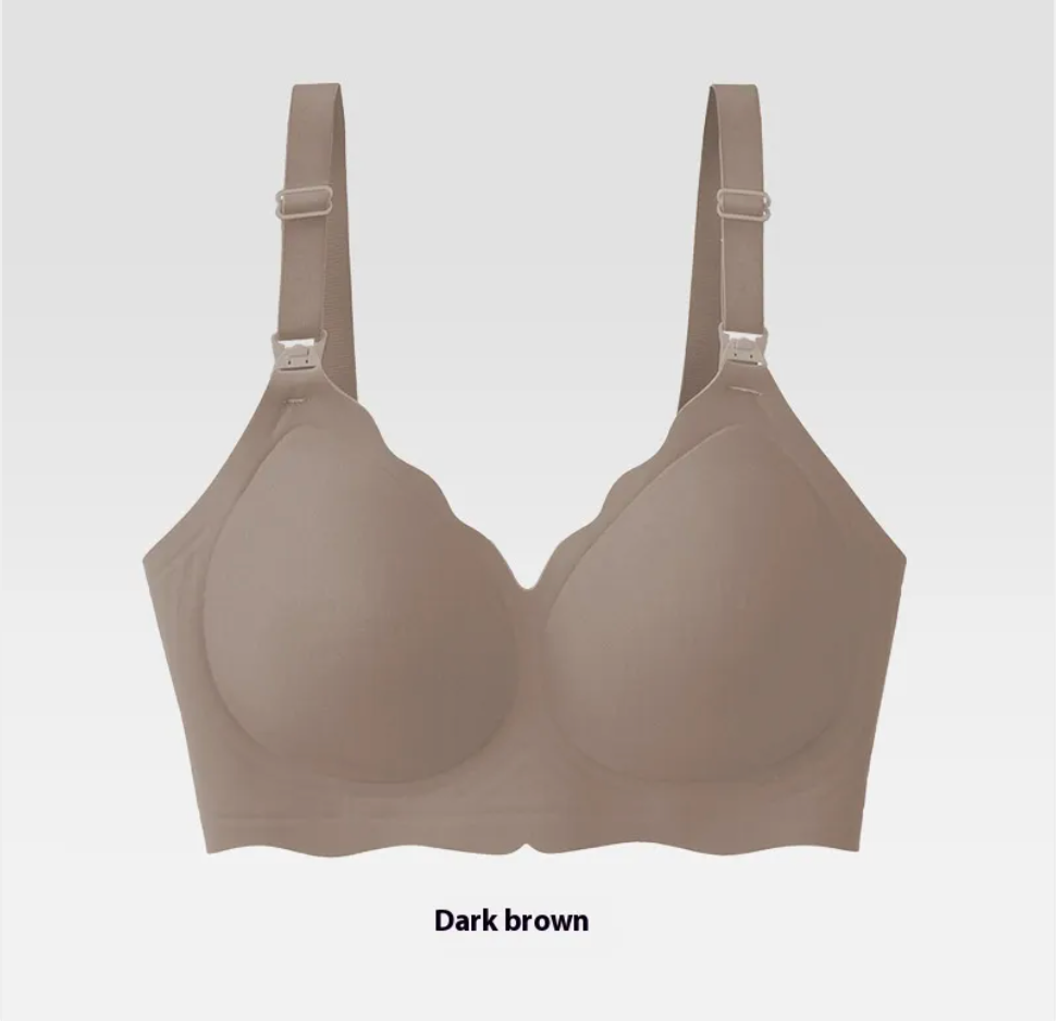 BellyEase™ Strip Nursing Bra — Lightweight Wire-Free Comfort for Breastfeeding Moms